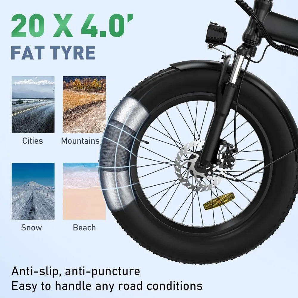 URG Ultra Long Range Folding Electric Bike