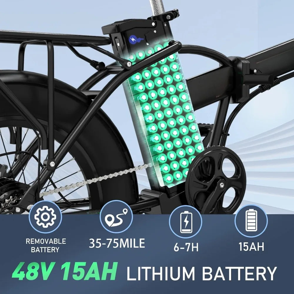 URG Ultra Long Range Folding Electric Bike
