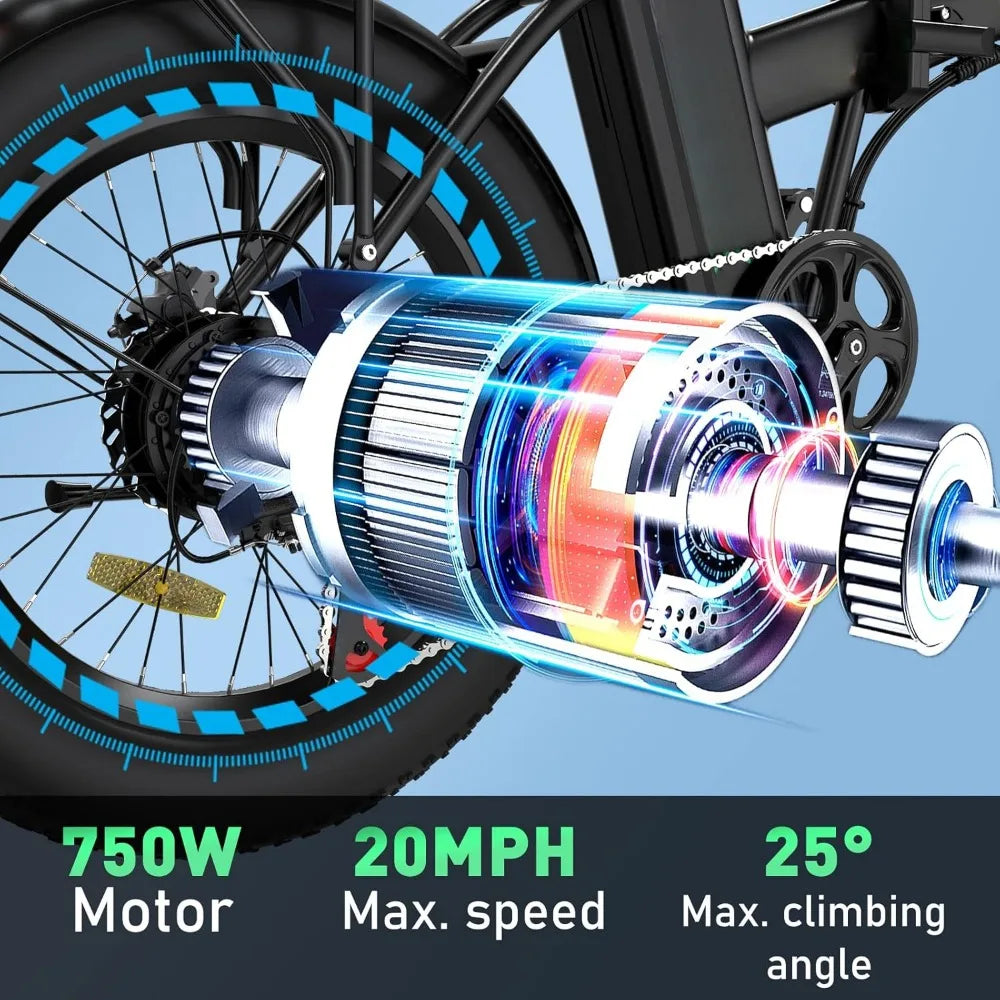 URG Ultra Long Range Folding Electric Bike